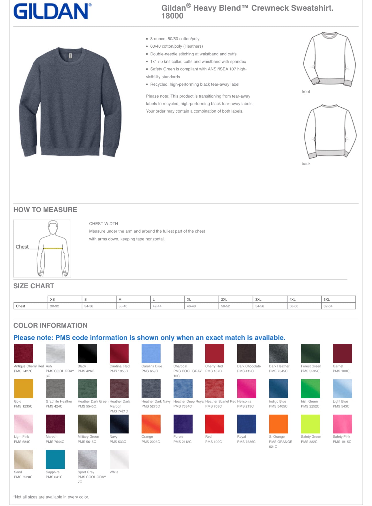 Custom: Build a Crewneck with Transfer
