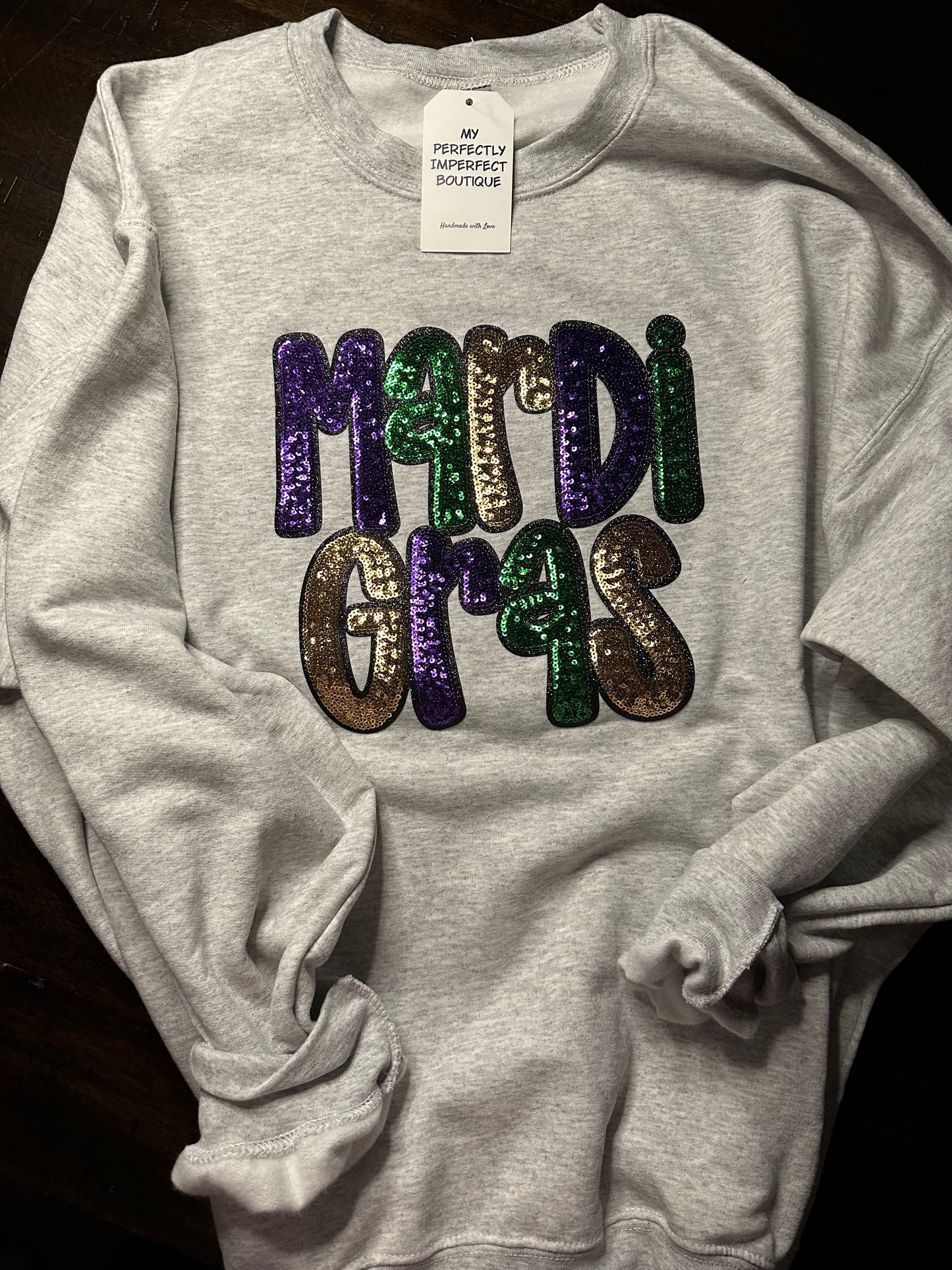 Mardi Gras Crewneck