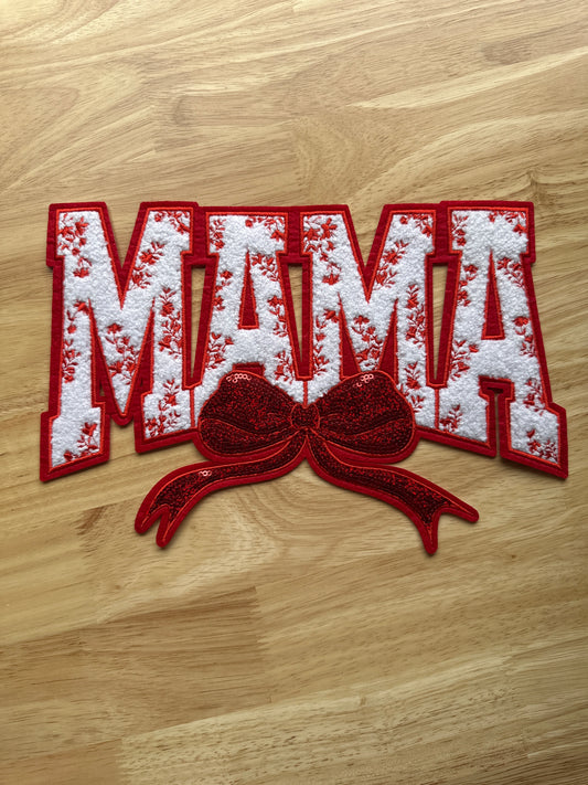 Mama Red Floral