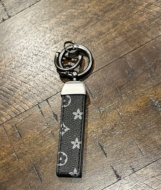 Keychain black and gun metal
