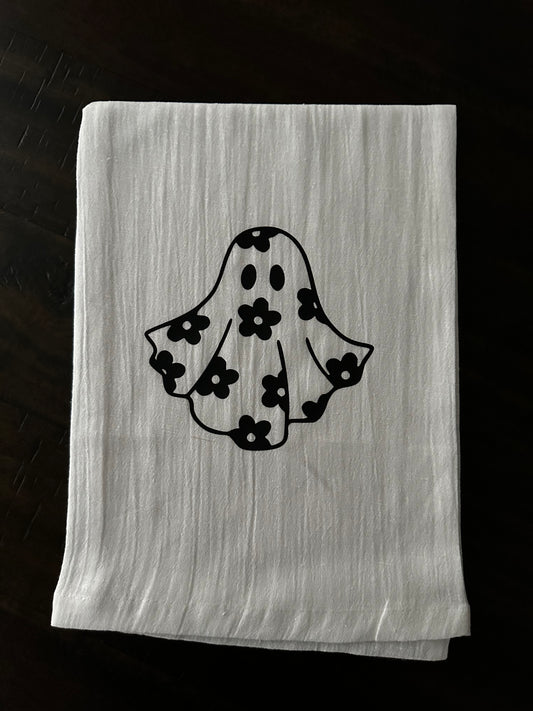 Blossom Boo Tea Towel