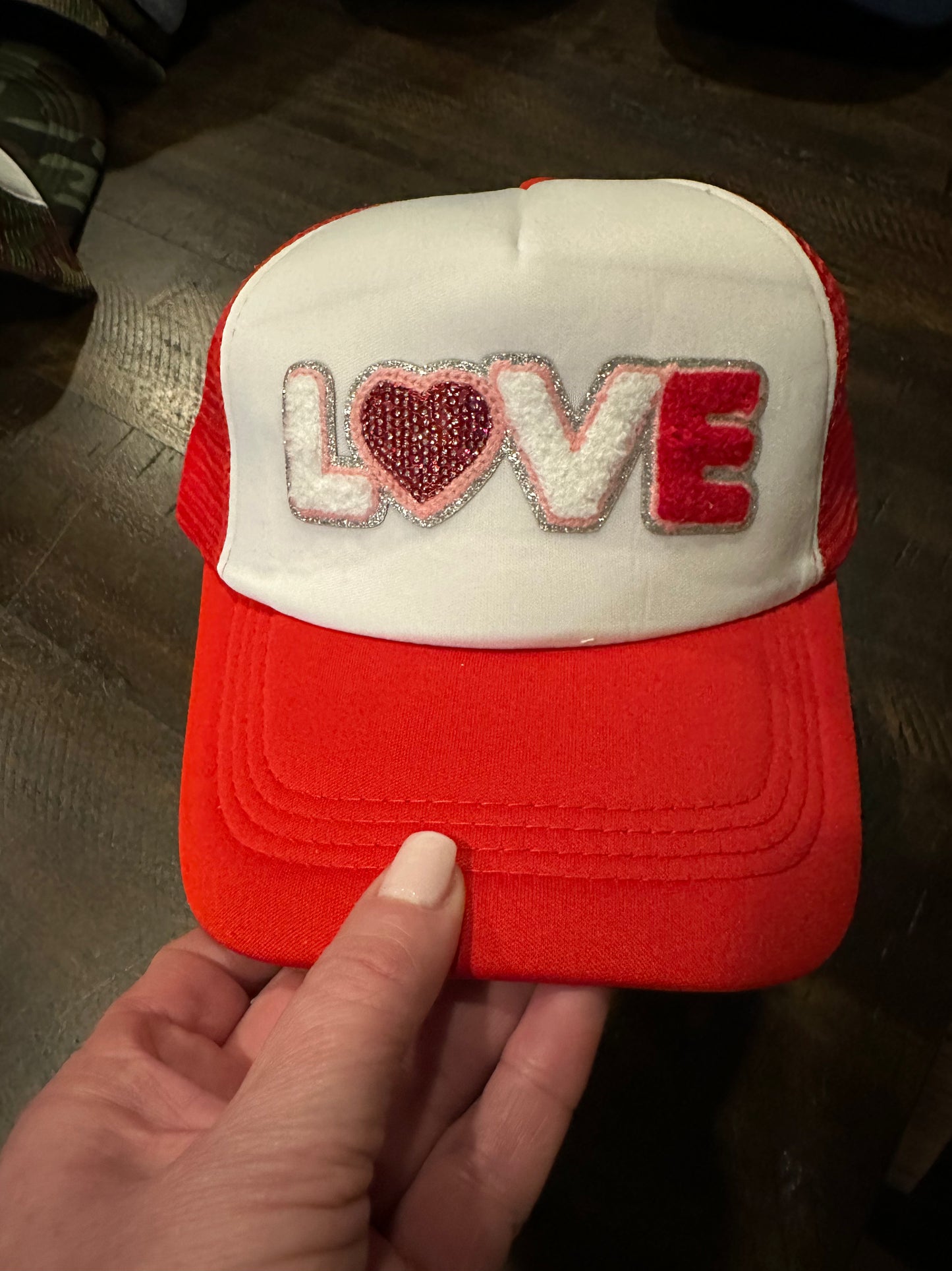 Red Love Trucker Hat