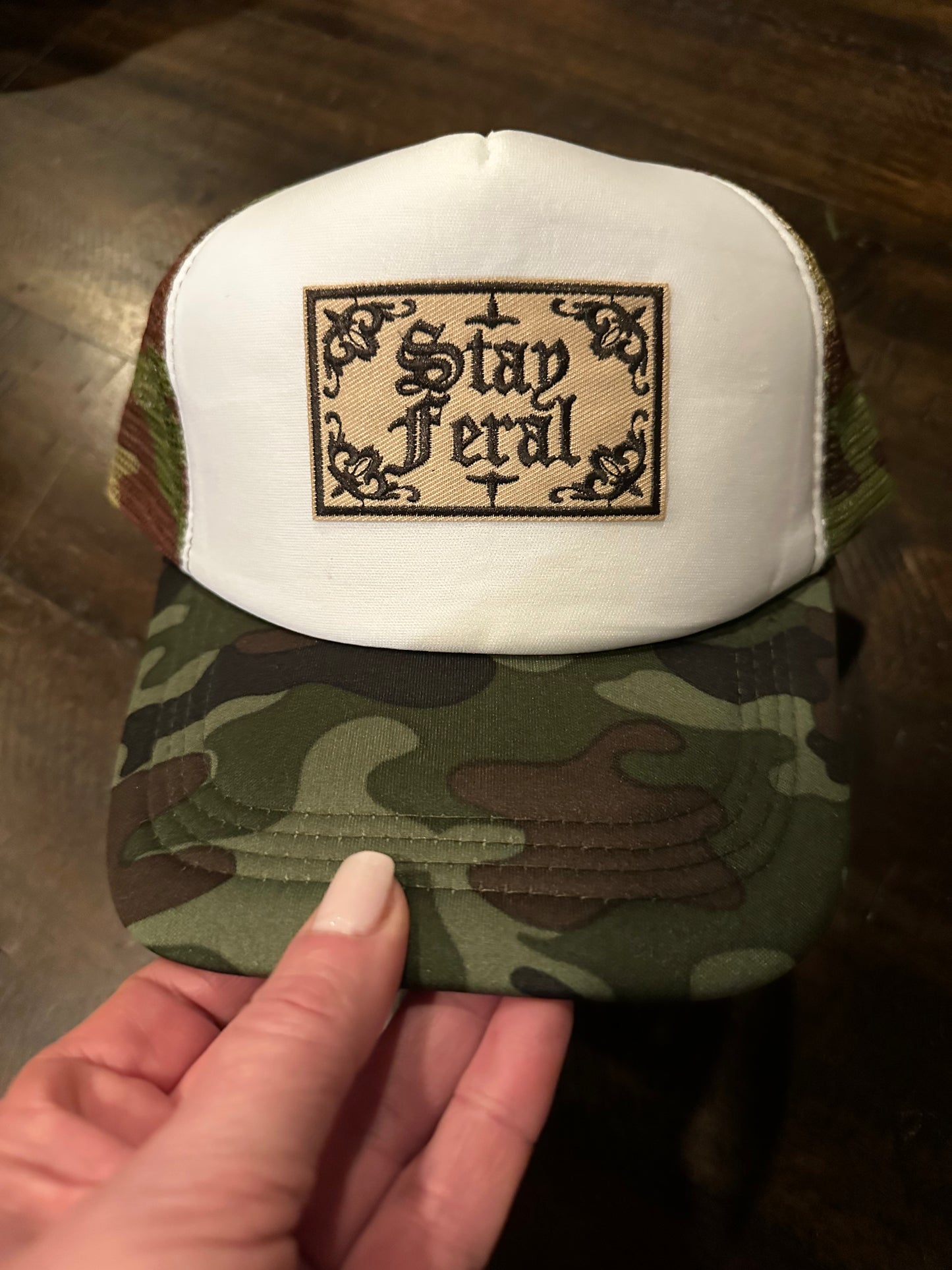 Stay Feral Trucker Hat