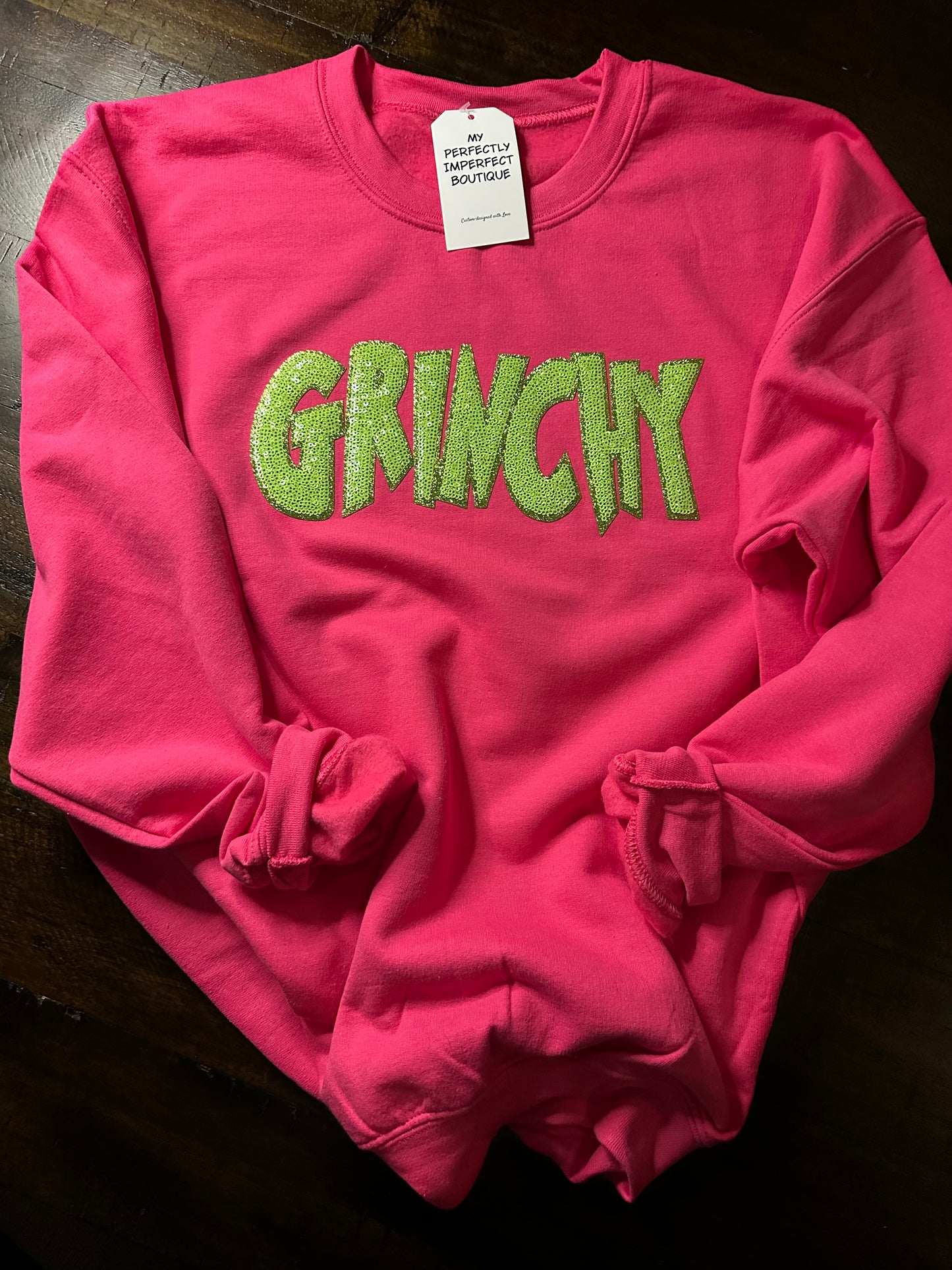 Grinchy Green Sequin