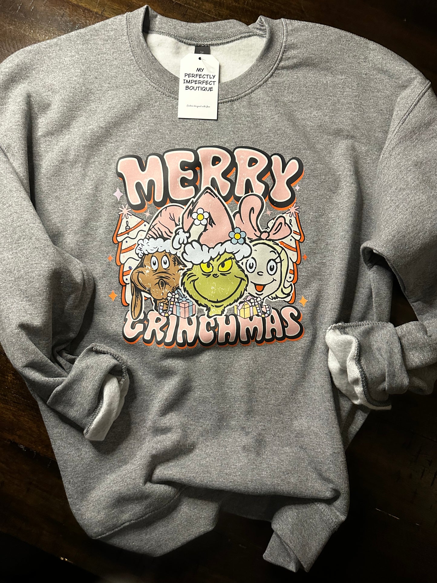 Cartoon Merry Grinchmas