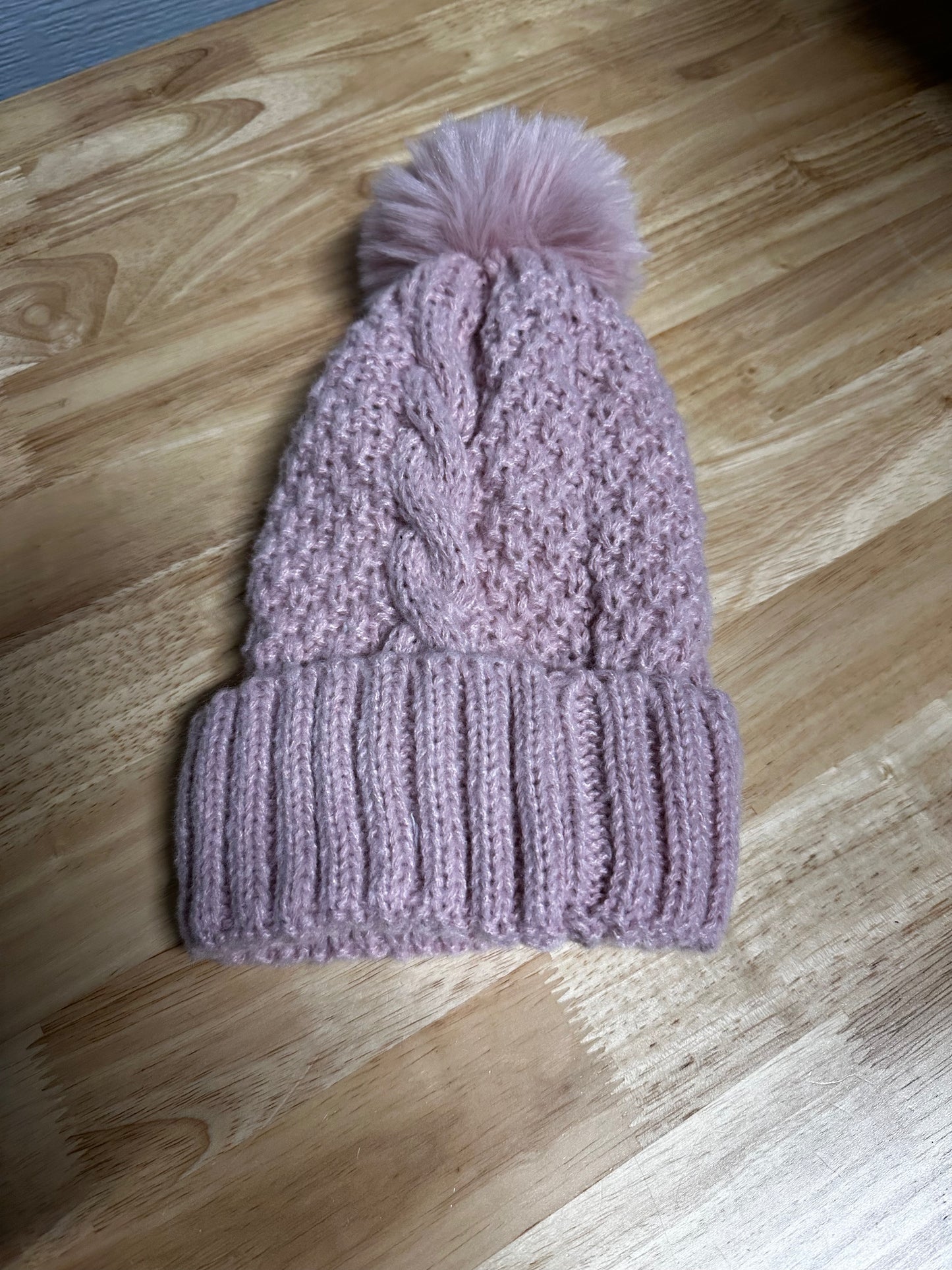 Knit Pom Hat