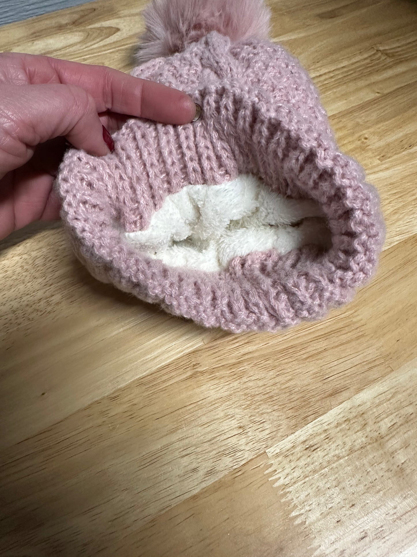 Knit Pom Hat